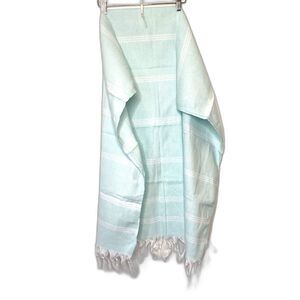 Ella Lou Bliss Organic Turkish Beach Towel 100% Organic Cotton Hand- Loomed NEW
